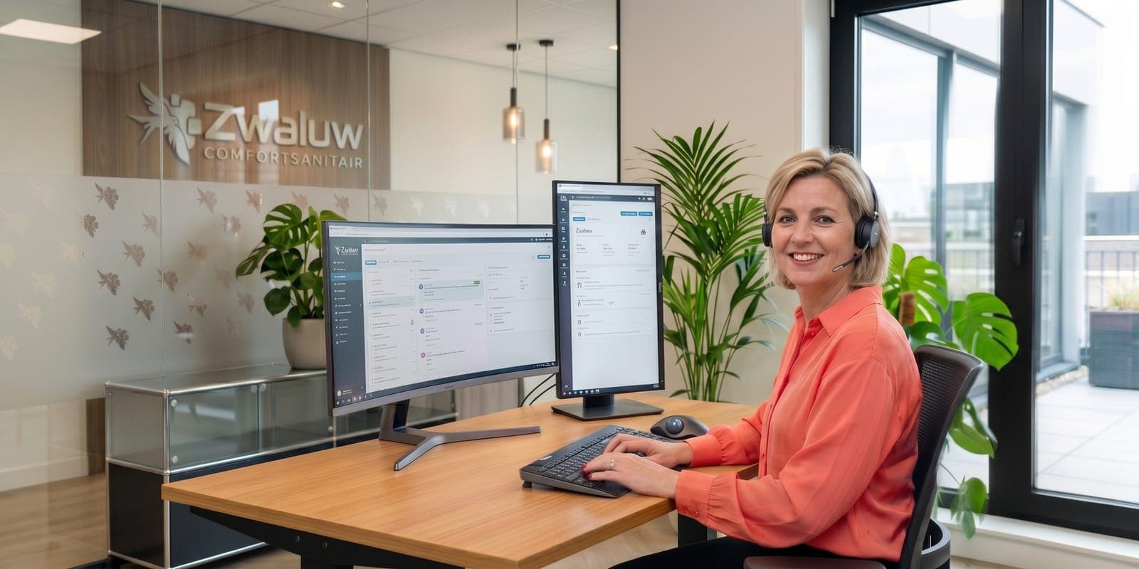 Cindy — klantenservice Zwaluw Comfortsanitair